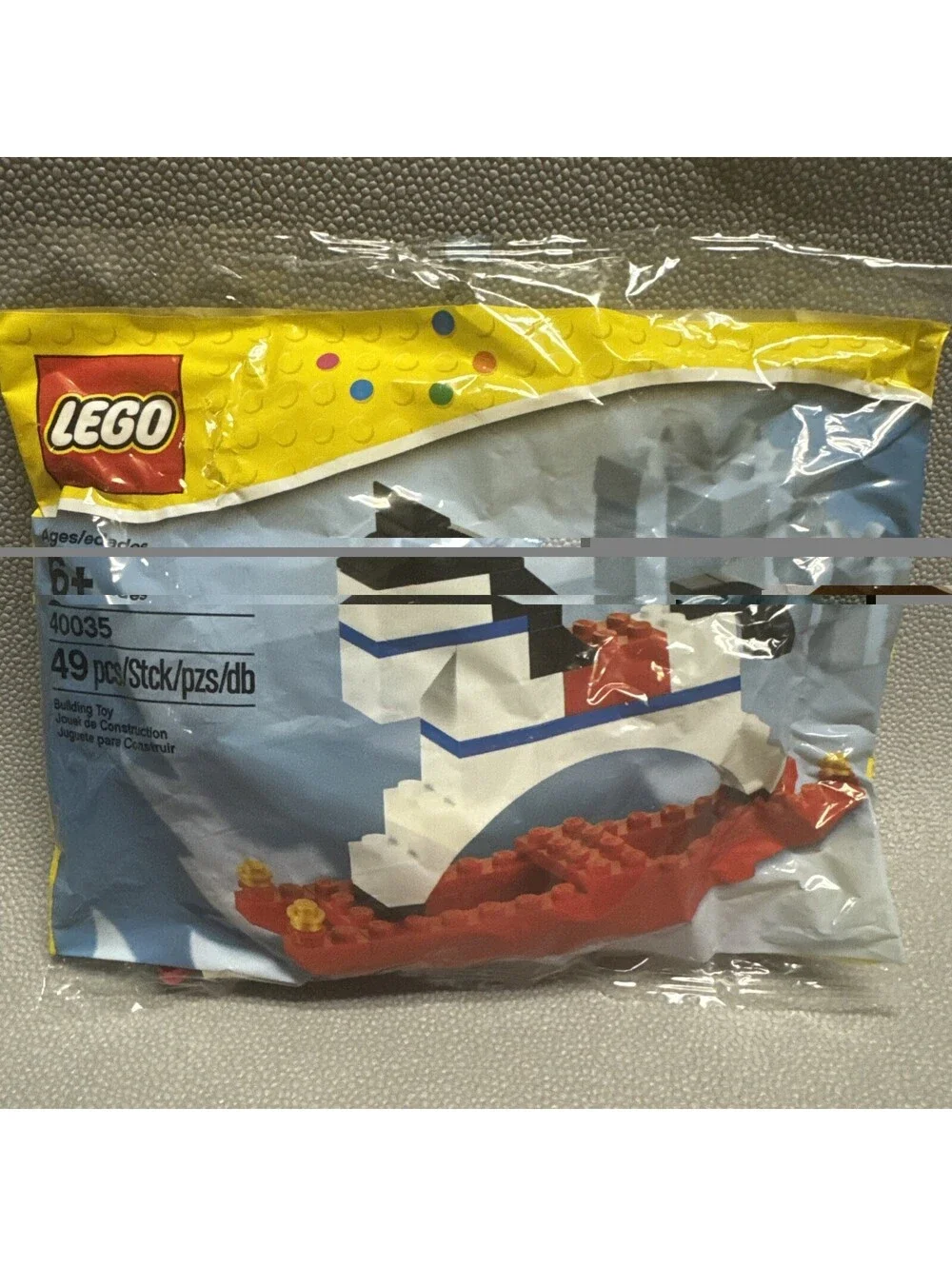 LEGO Seasonal: Rocking Horse (40035) Christmas Holiday Toy Stocking Stuffer 49pc